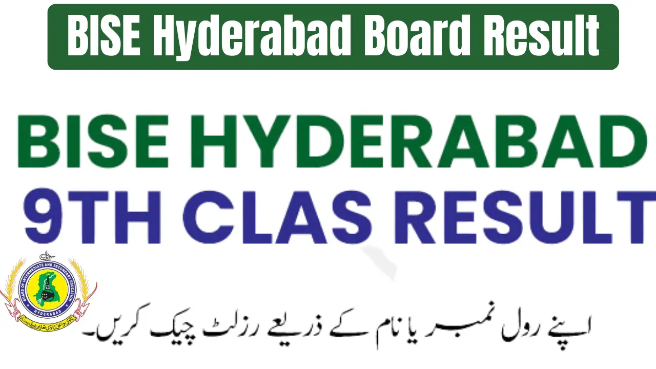 BISE Hyderabad 9th Class SSC Part 1 Result